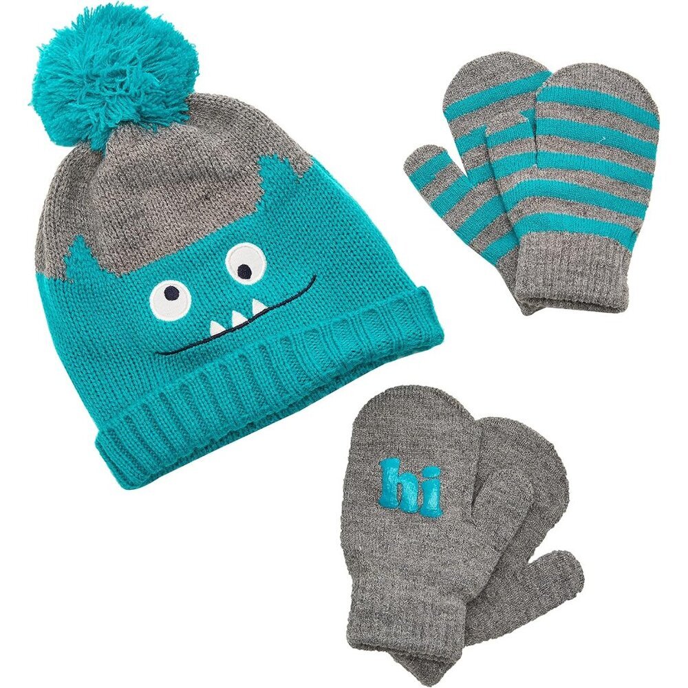 Baby Hat and Mitten Set